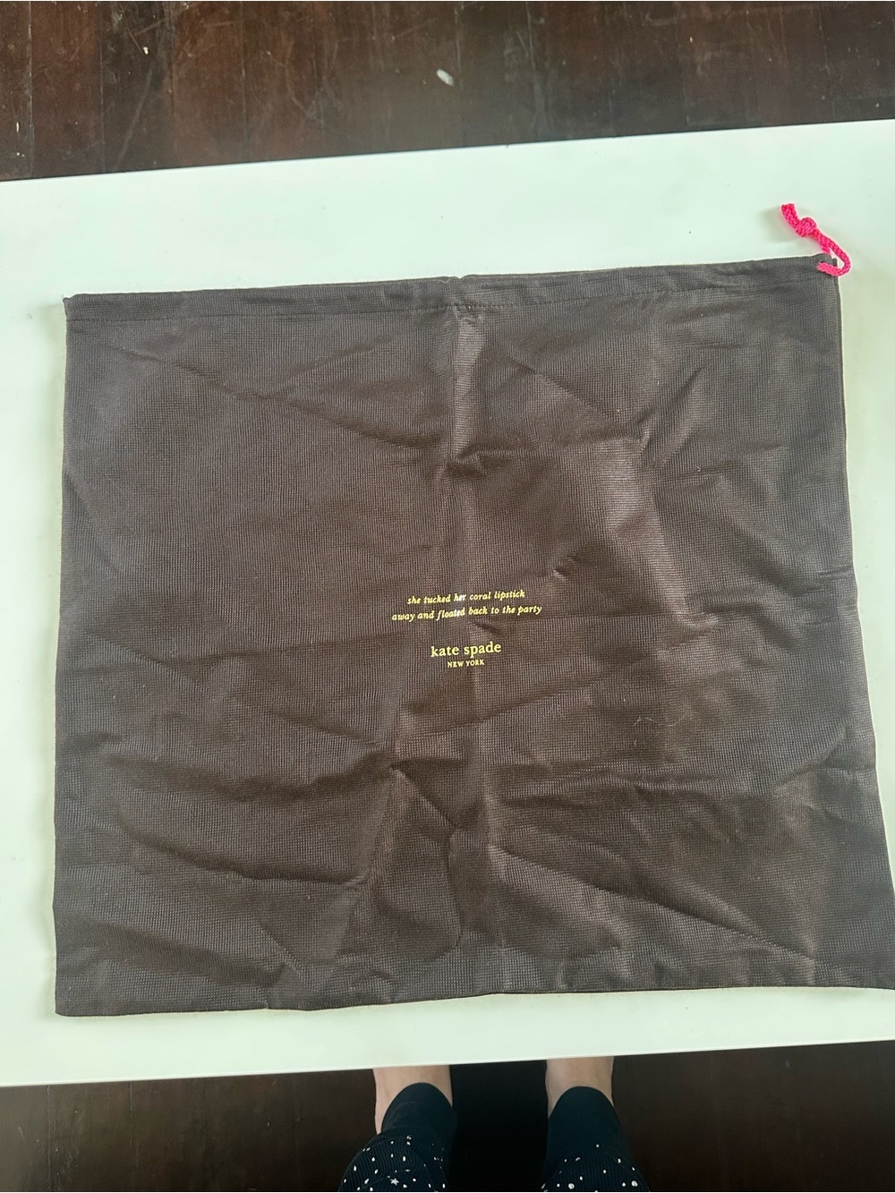 Kate Spade Large Dust Bag never used